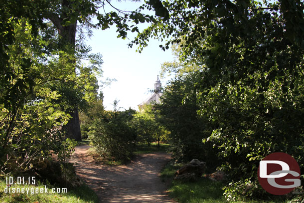 After visiting the Petit Trianon it was on through the garden.