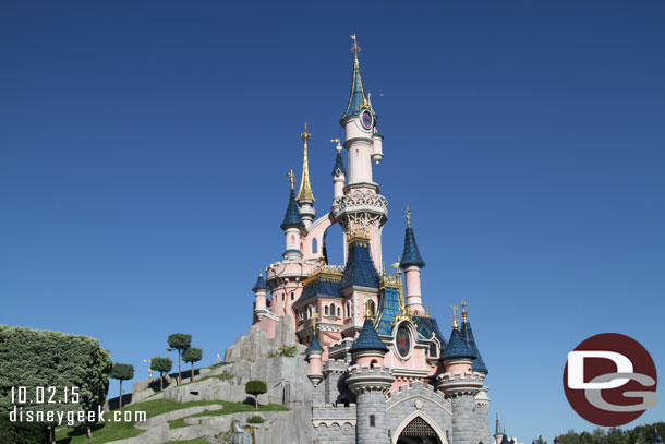 Sleeping Beauty Castle as I made my way to Adventureland.