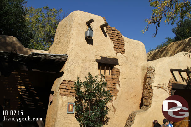 Heading back toward the main part of Frontierland.