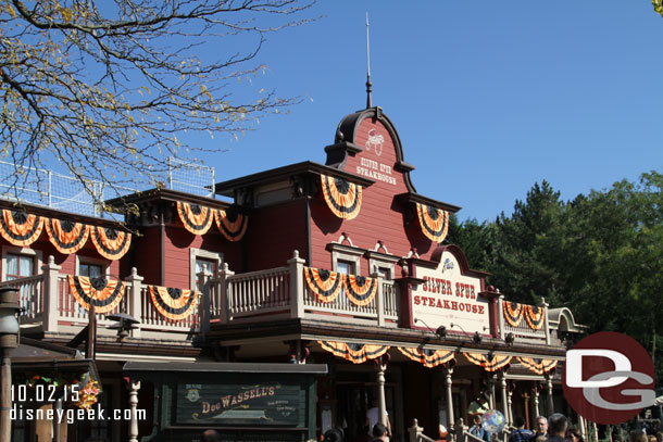 Lunch this afternoon at the Silver Spur Steakhouse