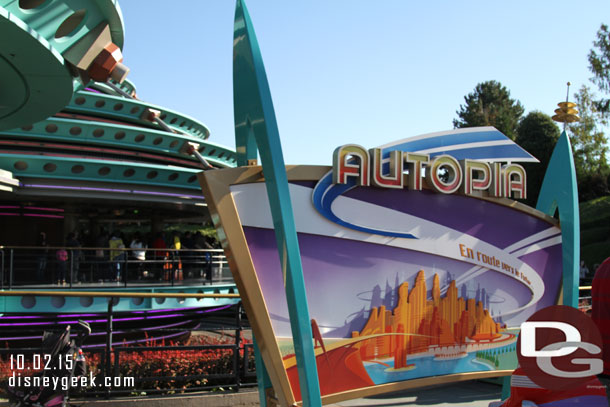 Finally decided I wanted to experience it since I had at all the other parks around the world so I hopped in line.