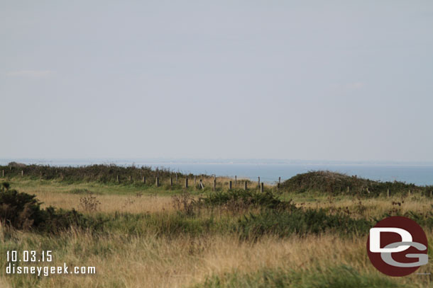 Looking out to the English channel.