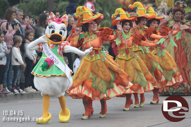 Daisy leading the way for Mickeys Halloween Celebration