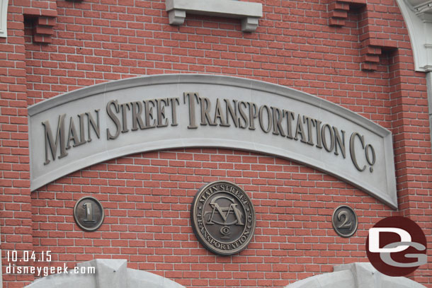 I thought it would be fun to take a closer look at the signage and windows of Main Street USA so the rest of this section is closer shots of both.