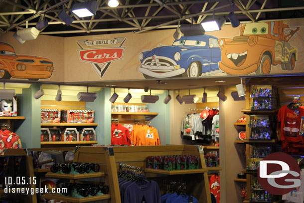 Cars Merchandise