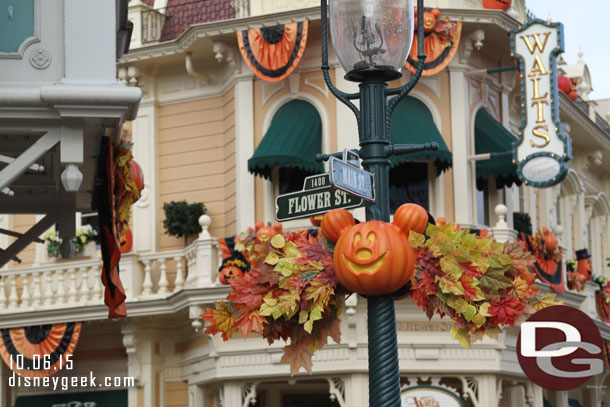 Walking up Main Street USA