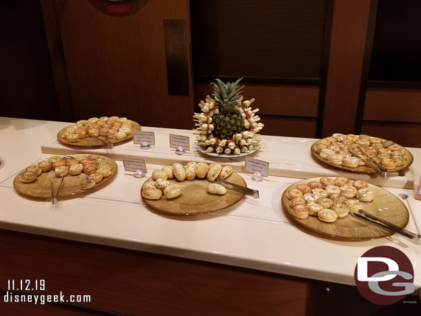 A look at some of the snack offerings.  Tea time runs daily from 4:00pm until 5:45pm