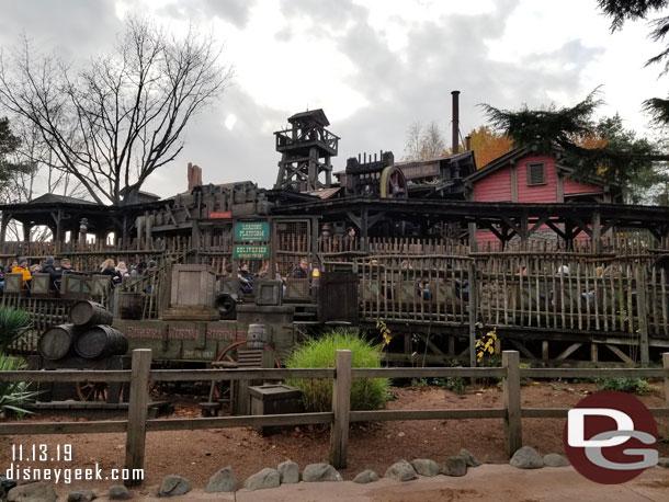 Passing by Big Thunder.