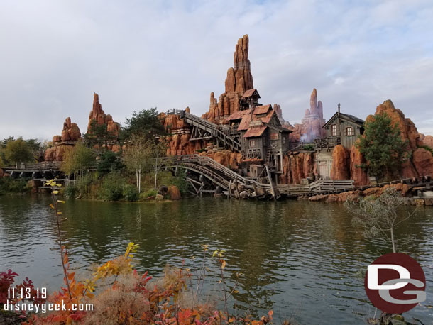 Spent some time watching Big Thunder while some members of the group went for a ride.