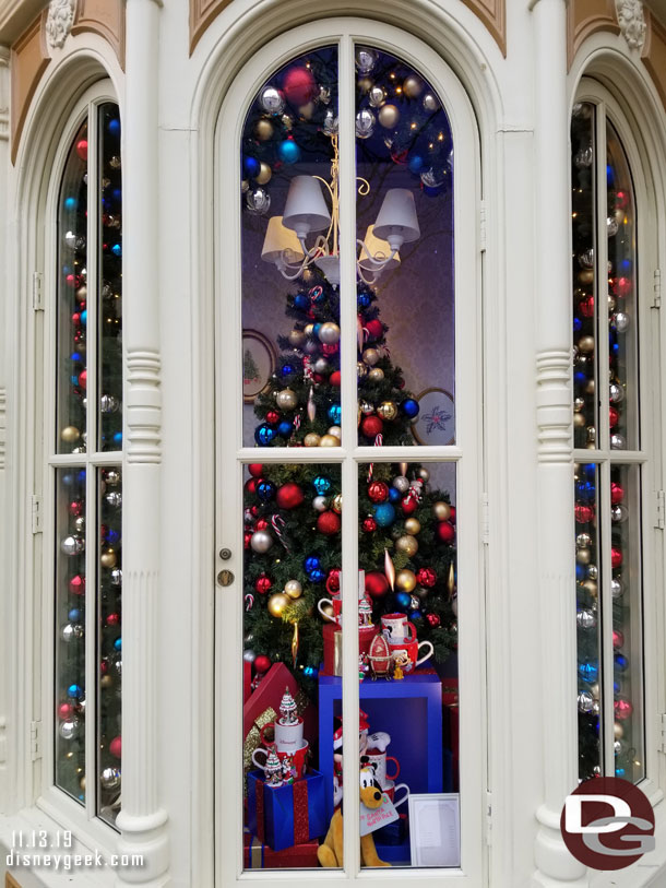 A look at some of the Christmas windows along Main Street USA