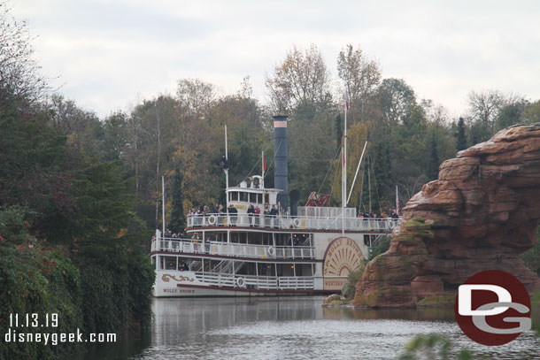 The Molly Brown was cruising the Rivers of the Far West. 