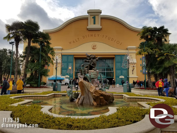 The Front Lot of the Walt Disney Studios Park.