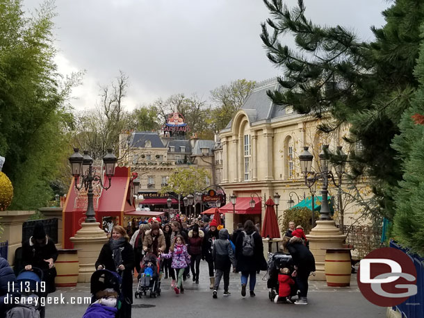 Heading toward Ratatouille.