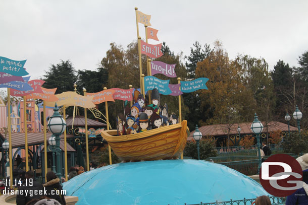 Passing by it's a small world.