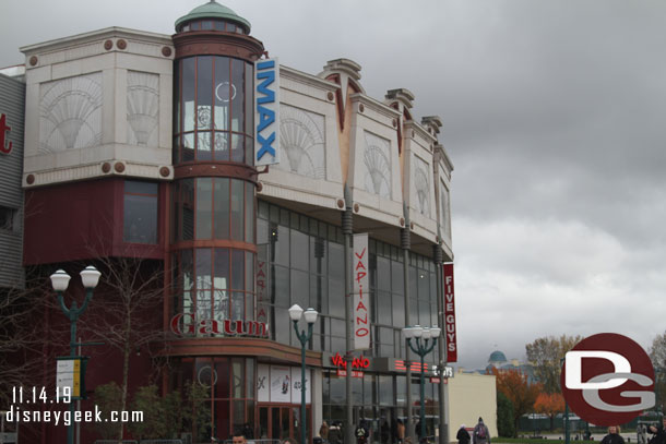 Made my way out to the Disney Village for lunch and ended up heading to Five Guys.