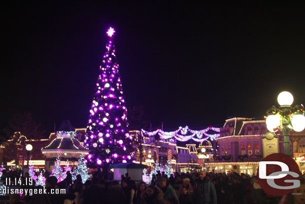 Town Square this evening.