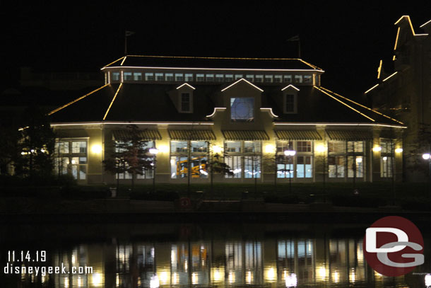 Arriving back at Disney's Newport Bay Club