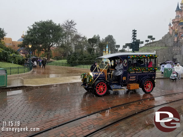 Main Street Transportation was still making the rounds.