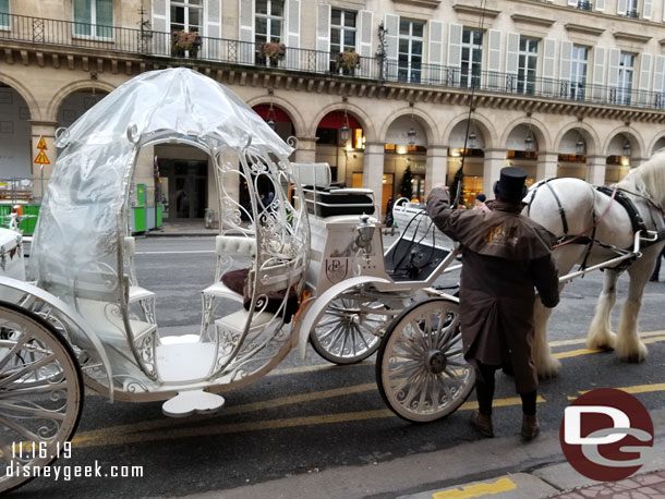 Eventually we found our way out.  Spotted this coach outside a hotel (I forget which one).