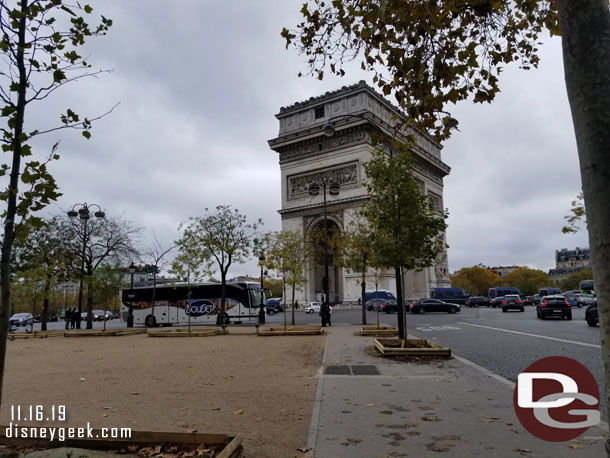 So we walked around as we continued to look for an open Metro station.