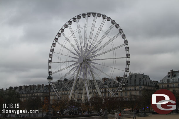 The Ferris Wheel at Place de la Concorde