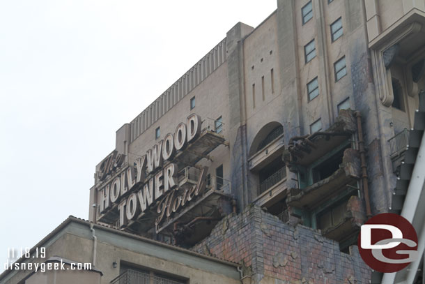 Passing by the Tower of Terror