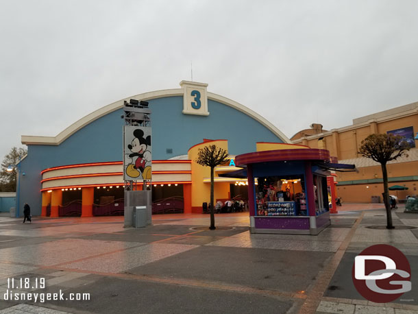 The park was really feeling empty as I walked through it.  