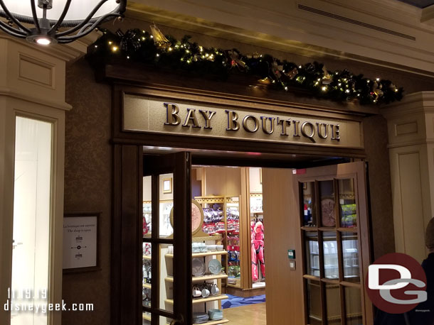 Decided to pay the Bay Boutique a visit.  8 days and I had not visited it yet, figured it was time.