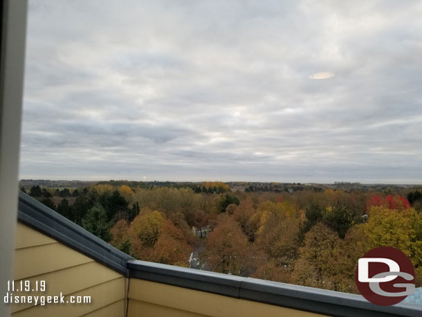 A look outside our window.  Starting on the left and panning to the right.