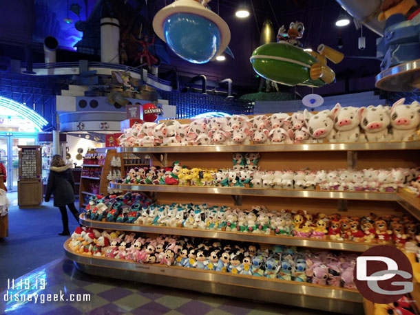 Note this is more a regular Disney Store.. it is not park merchandise like World of Disney.