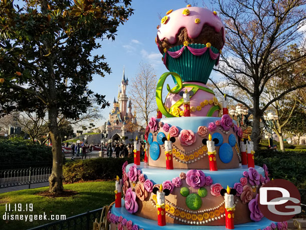 Main Street USA Mickey Birthday Cupcake