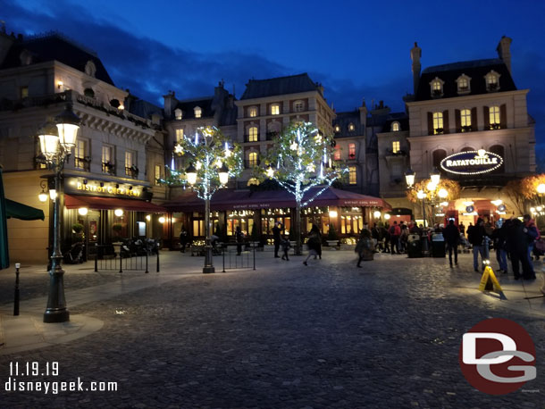 Passing through the Ratatouille area.