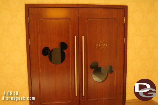 Down the hall was the Mickey Mouse Playhouse for kids