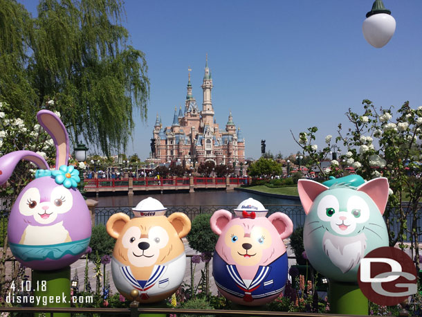 Duffy and Friends Eggs in the Gardens of Imagination.