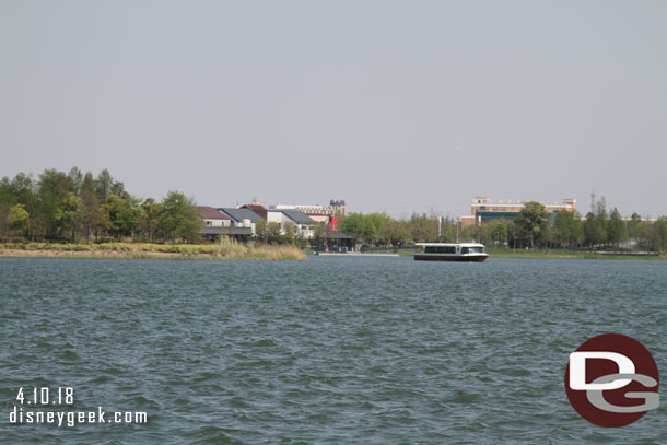 There was a second boat but it was doing a scenic cruise.