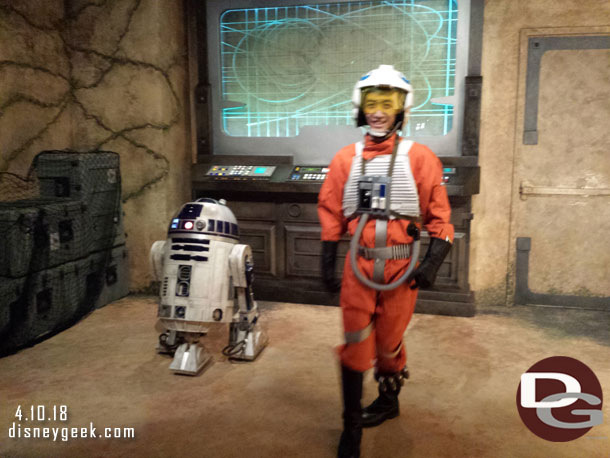 R2 was out at one of the Meet and Greets 