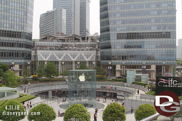 Another mall.  An Apple store is inside.