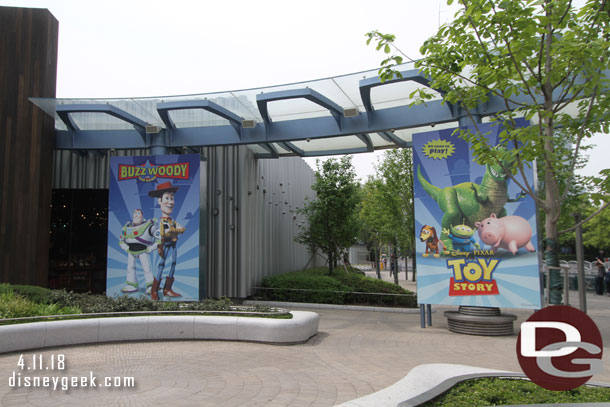 A closer look at the Toy Story Banners