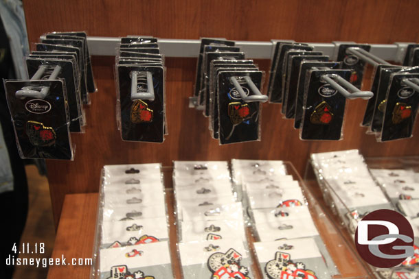 The Shanghai merchandise.. I was going to take more pics but then realized it was close to the bottom of the our and wanted to catch the clock tower in action out front.