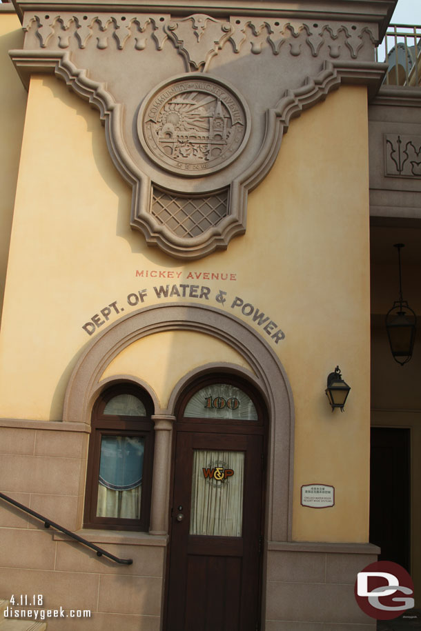 This side features the Dept of Water & Power
