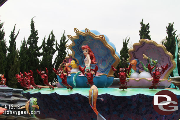 The Little Mermaid  (no water running here.. assuming there should be like the other scenes)