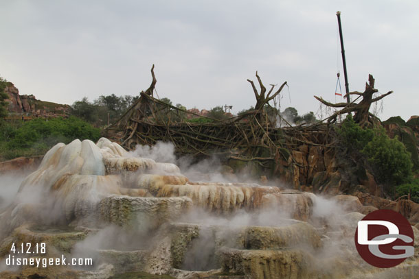 Roaring Rapids was closed for renovation the entire week.  Here is a look around though.