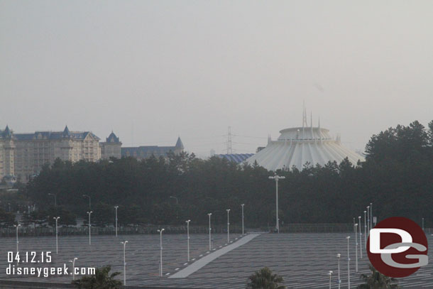 Panning a little to the right Space Mountain