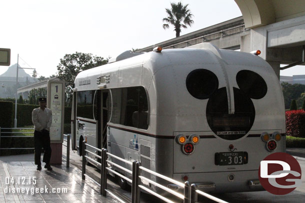 Another Cruiser at Bayside Station waiting to return to another hotel.