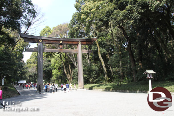 Coming to a Torii Gate