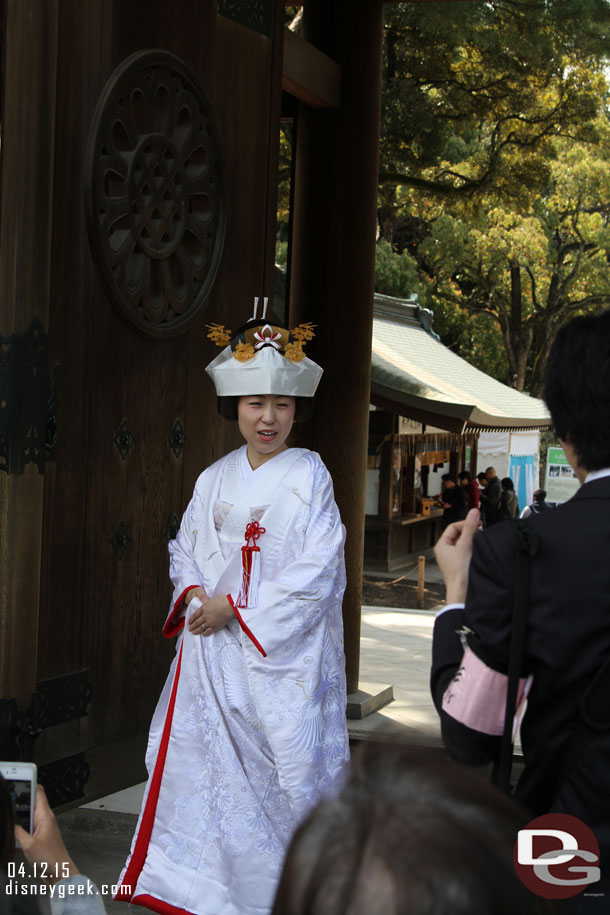 Another bride as we were exiting.