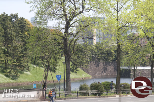 The outer moat of the Imperial Palace