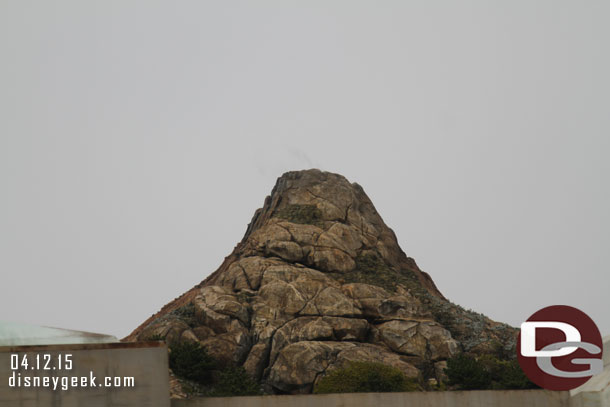 Mount Prometheus in Tokyo DisneySea from the Monorail.