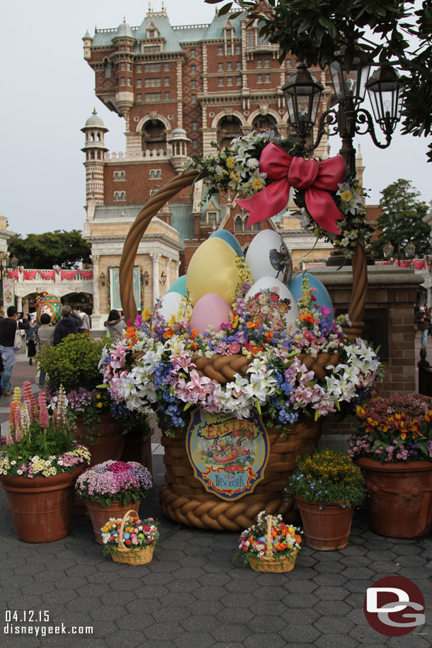 Easter displays in the Waterfront Park.