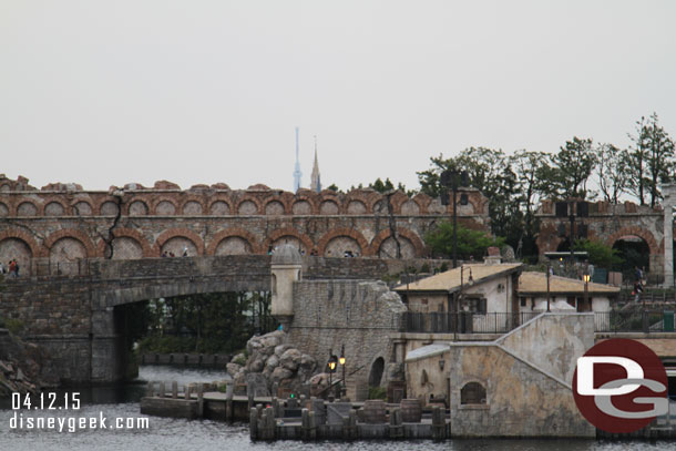 In the distance you can see Cinderella Castle.